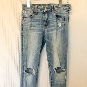 american wake ripped jeans